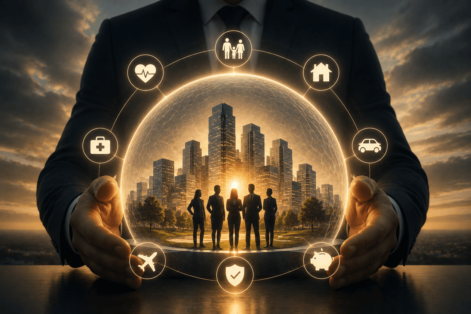 Equipe de uma empresa de tecnologia reunida no escritório